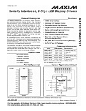 DataSheet MAX7221 pdf